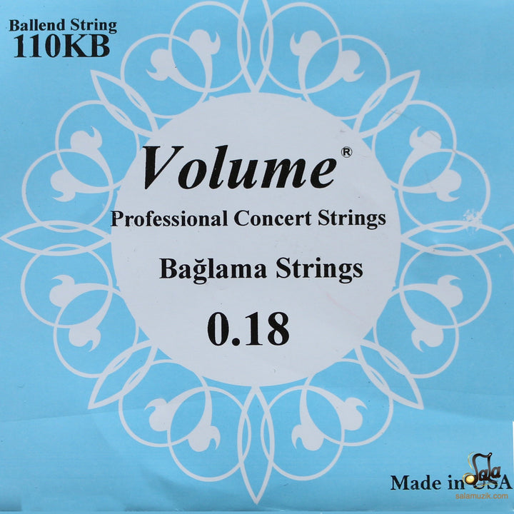 baglama ball end strings