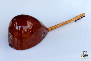 Turkish Quality Short Neck Walnut Baglama Saz ASK-111N