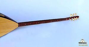 Turkish Long Neck Walnut Baglama Saz ASL-202 - Sala Muzik