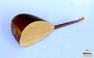 Turkish Long Neck Walnut Baglama Saz ASL-202 - Sala Muzik