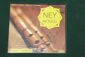Turkish Plastic Ney Dvd Book Cd English German French - Sala Muzik