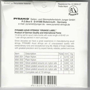 Professional Oud Strings Arabic Syrian Tuning Pyramid PSO-650 back cover