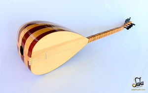 Turkish Short Neck Mahogany Maple Baglama CSS-123
