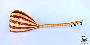 Turkish Short Neck Mahogany Maple Baglama CSS-123