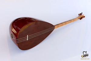 Turkish Quality Short Neck Walnut Baglama Saz ASK-111N